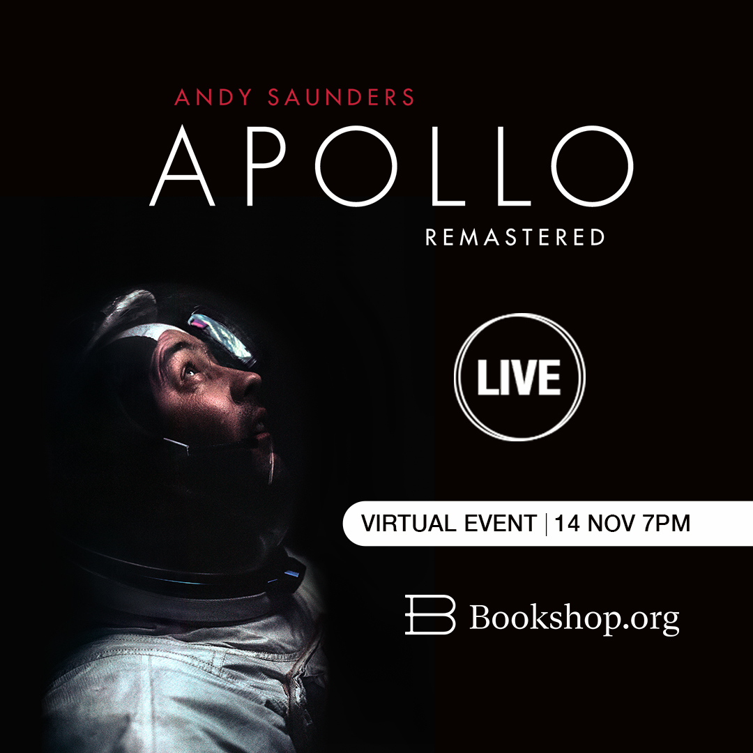 Andy Saunders - Apollo Remastered - Live - Virtual event 14th Nov 7pm