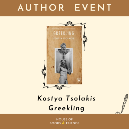 An Evening with Kostaya Tsolakis - Book and Ticket