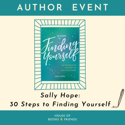30 Steps to Finding Yourself: Workshop with author Sally Hope - Book and Ticket