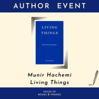 An Evening with Munir Hachemi - Book and ticket