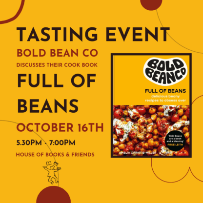 TASTING EVENT: Bold Beans Co 'Full of Beans' BOOK AND TICKET
