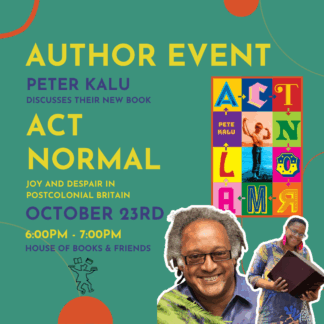 BOOK AND TICKET: Author Event with Pete Kalu
