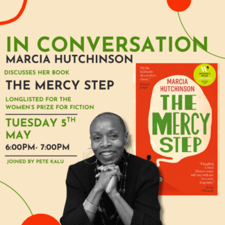 BOOK AND TICKET - AUTHOR EVENT: 'The Mercy Step' with Marcia Hutchinson
