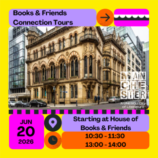Books & Friends Connection Tour (Afternoon Ticket)