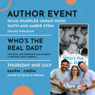 TICKET ONLY - AUTHOR EVENT: ‘Who’s the Real Dad?’